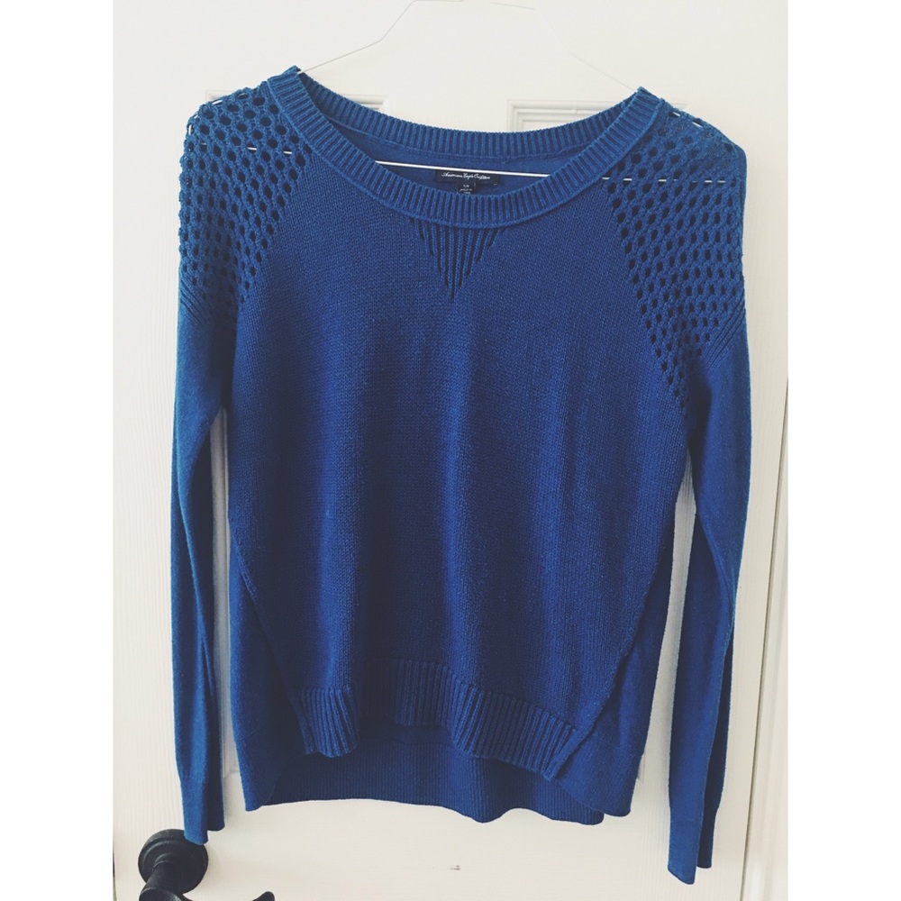 Blue American Eagle sweater